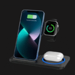 A 3-In-1 Foldable Wireless Charging Station