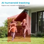 Full - Color Night Vision 4G WIFI 3 Lens Solar Camera 8W 8000mAh AI Human Detection Two - Way Audio 3 Lens Solar Security Camera - Image 4